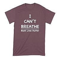 I Cant Breathe T Shirt Justice for George Floyd Eric Garner Tshirt