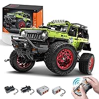 Off-Road Pickup Building Kit Can Be Tank Steering, 1:6 Adult Collectible Model Cars Sets and Climbing Vehicle Engineering Toy, Remote Control Truck Model for Adults Men Teens (2121 Pcs)