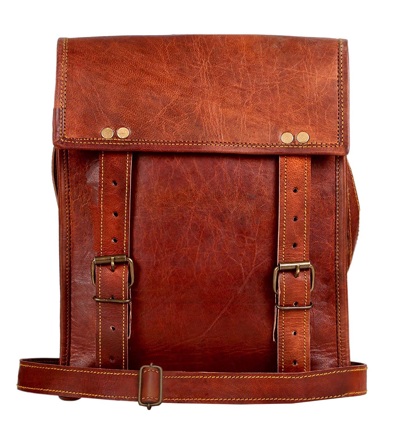 Leather Ipad Messenger Bag — The Handmade Store
