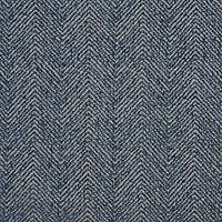 E734 Aqua Blue Herringbone Woven Textured Upholstery Fabric by The Yard