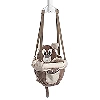 Evenflo Exersaucer Johnny Jumper Featuring Easy-to-Use Clamp Attachment for Quick and Tool-Free Set Up and Adjustable Straps to Customize the Height for Your Child, Roo