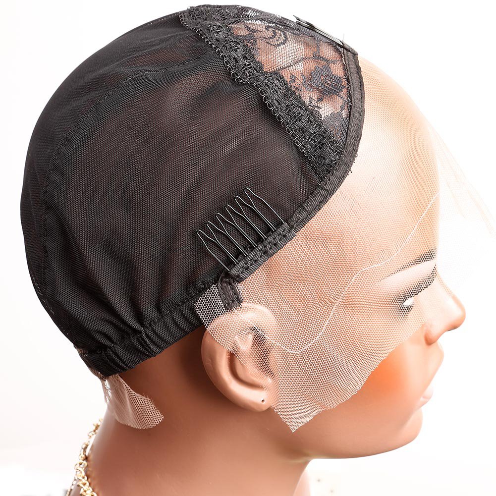 Mua Bella Hair Breathable Lace Front Wig Cap for Making Wigs with  Adjustable Straps and Combs Swiss Lace Black Medium Size trên Amazon Mỹ  chính hãng 2023 | Fado