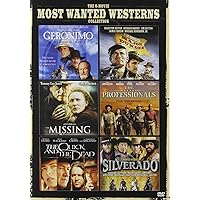6-Movie Most Wanted Westerns : Geronimo: An American Legend/Major Dundee/The Missing/The Professionals/The Quick And The Dead/Silverado (DVD) 6-Movie Most Wanted Westerns : Geronimo: An American Legend/Major Dundee/The Missing/The Professionals/The Quick And The Dead/Silverado (DVD) DVD