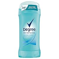 Degree Women Dry Protection Antiperspirant Deodorant, Shower Clean, 2.6 oz, Pack of 4