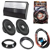 ARC Audio MPAK-13HD Motorcycle Compression-Horn Speaker Kit - Fits 1999-2013 HD Street Glide and Road Glide Motorcycles