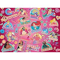 Buffalo Games - Disney - Princess Sticker Collage - 1000 Piece Jigsaw Puzze for Adults Challenging Puzzle Perfect for Game Nights - 1000 Piece Finished Size is 26.75 x 19.75