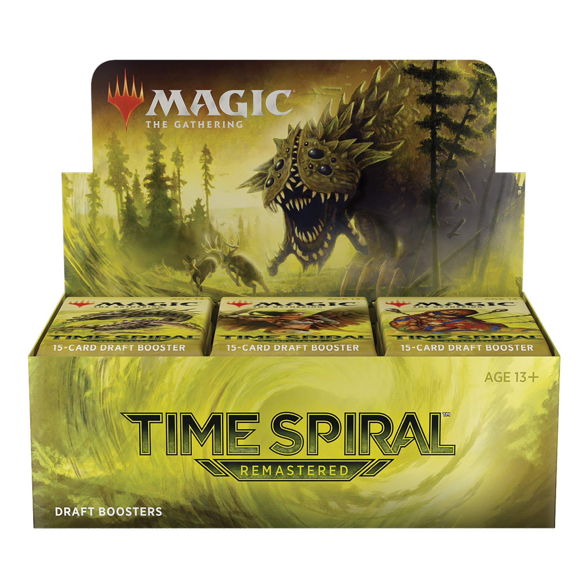 Magic: The Gathering Time Spiral Remastered Draft Booster Box | 36 Packs (540 Magic Cards)