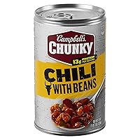 Campbell's Chunky Chili with Beans, 19 oz Can