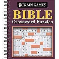 Brain Games - Bible Crossword Puzzles Brain Games - Bible Crossword Puzzles Spiral-bound