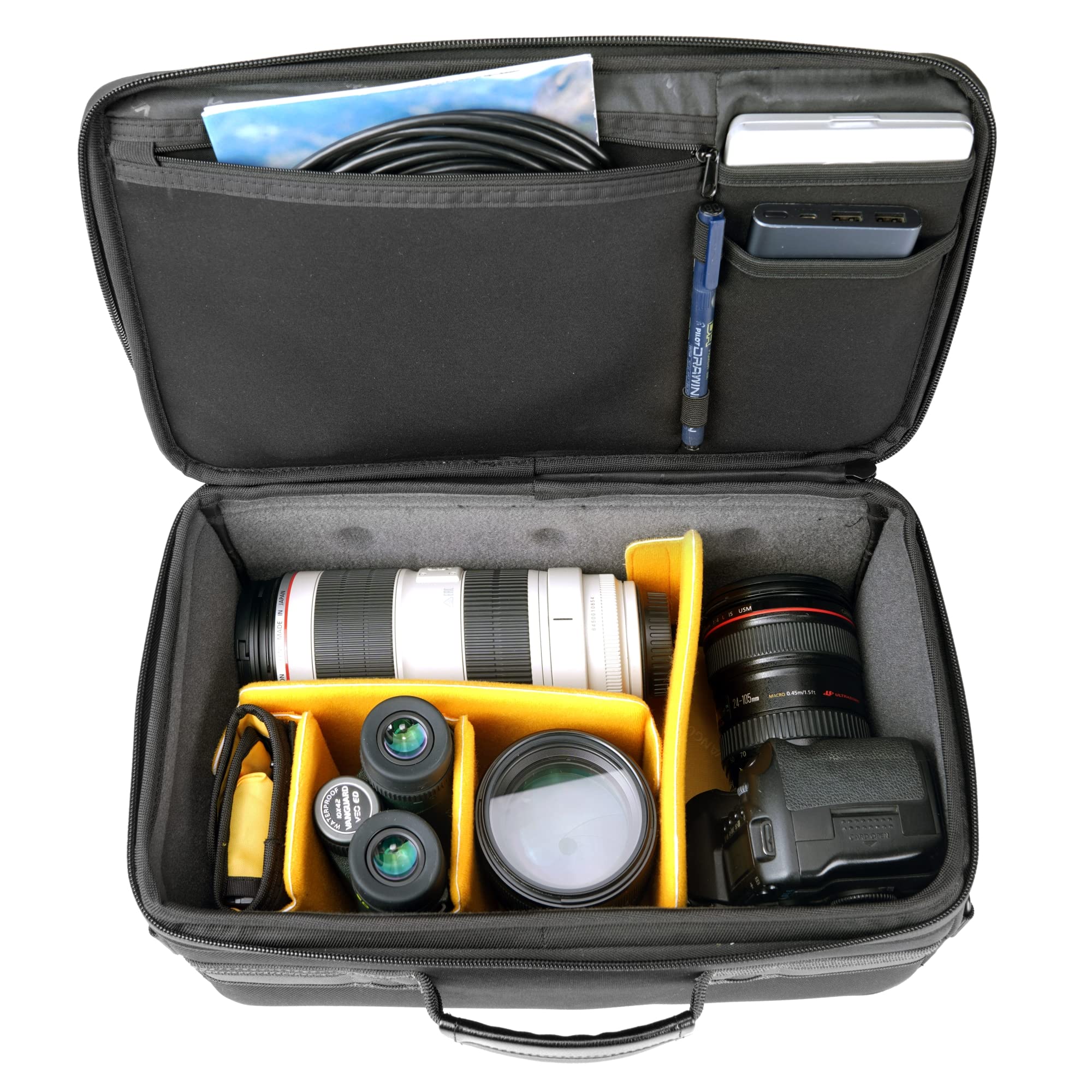 Vanguard VEO BIB Divider S37 Customizeable Insert/Protection Bag for SLR DSLR Camera, Lenses, Accessories