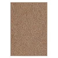 Rugs Square 7'X7' Sundown Natural Path Indoor/Outdoor Area Rug Carpet, Runners with Many Sizes and Finished Edges.