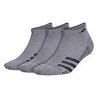adidas Men's Superlite Stripe 3 Low Cut Socks (3-Pair)