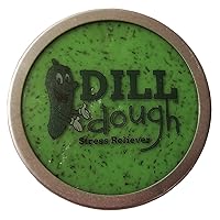 Dill Dough™ Deluxe Glow-in-The-Dark Stress Reliever Putty – Stress Relief Toys for Girlfriends Pickle Gifts Stocking Stuffers for Women Adults Dill-Dough™ Dill Scented Weird