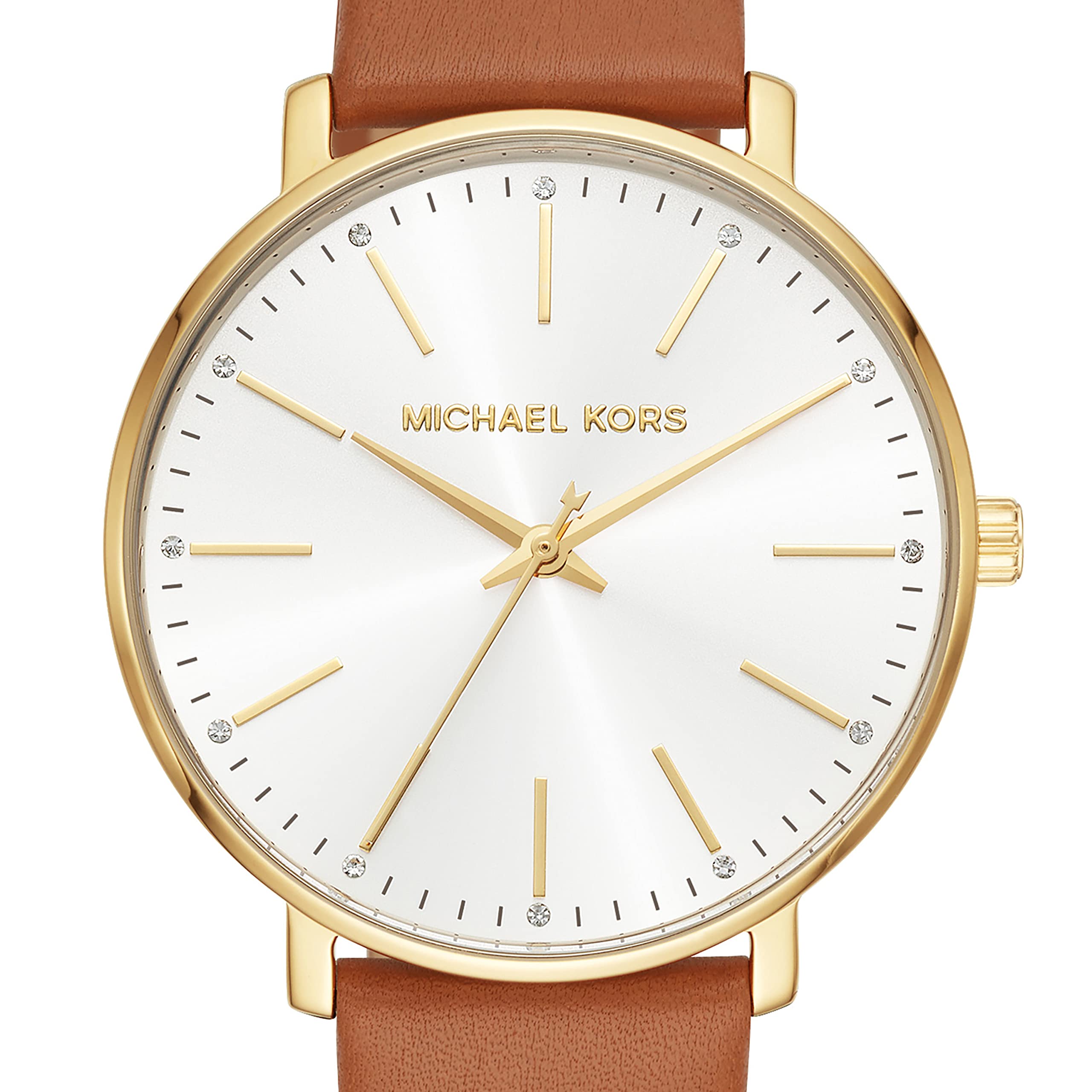 Michael Kors Pyper Three-Hand Stainless Steel Watch