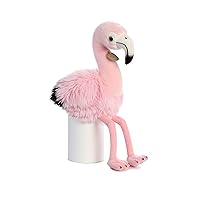 Aurora® Adorable Miyoni® Andean Flamingo Stuffed Animal - Lifelike Detail - Cherished Companionship - Pink 10 Inches