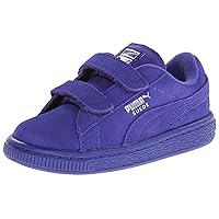PUMA Suede Classic 2-Strap Sneaker ,Spectrum Blue/PUMA Silver,5 M US Infant