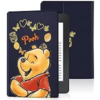 Trendy Fun for Kindle Paperwhite 10th Generation Case 6 inch 2018 Cute Cartoon Character Kawaii Girls Kids Boys Cool Folio Cover for Kindle Paperwhite 4 10th Gen 2018,Weini