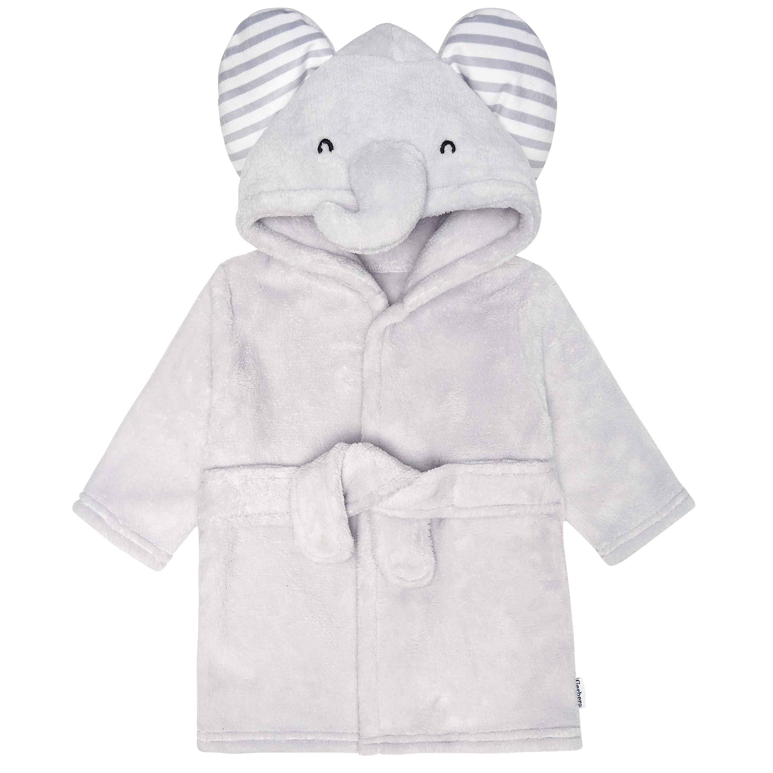 Gerber baby-girls Hooded Animal Character Bathrobe