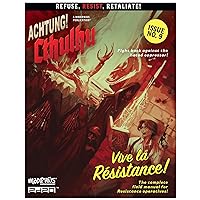 Modiphius: Achtung! Cthulhu 2d20: Vive La Resistance-Issue No. 9 - RPG Softcover Expansion Book, Complete Field Manual for Resistance Operatives