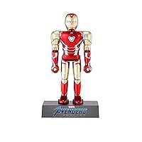 Chogokin Heroes Avengers Iron Man Mark 85, Approx. 3.9 inches (100 mm), Diecast & ABS Painted Action Figure
