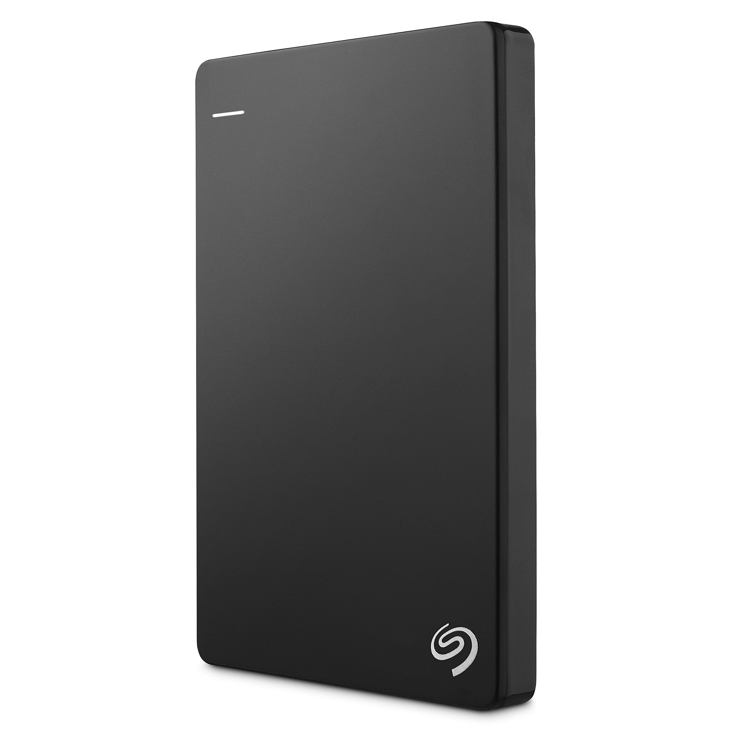 Seagate Backup Plus Slim 2TB External Hard Drive Portable HDD – Black USB 3.0 for PC Laptop and Mac, 2 Months Adobe CC Photography (STDR2000100)