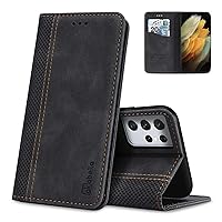 Mobile Phone Case for Xiaomi Redmi Note 12 Pro Plus Case Protective PU Leather Flip Case Stand Wallet Folding Case Bag Case with [Card Slot] [Stand Function] [Magnetic] Black