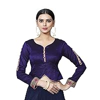 Women's Customized Readymade Blouse For Sarees Indian Designer Bollywood Custom Padded Stitched Choli Crop Top