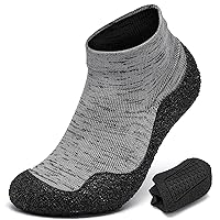 Mens Womens Barefoot Sock Shoes Minimalist Zero Drop Walking Shoes Comfortable Lightweight Ultra Portable Non Slip Multi-Purpose Fitness Workout Yoga Shoes