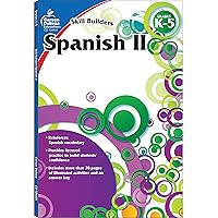 Carson Dellosa – Skill Builders Spanish II Workbook, for Grades K–5, 80 Pages With Answer Key Carson Dellosa – Skill Builders Spanish II Workbook, for Grades K–5, 80 Pages With Answer Key Paperback