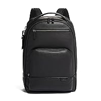 TUMI - Harrison Warren Laptop Backpack - 15 Inch Computer Bag for Men and Women - Black Leather