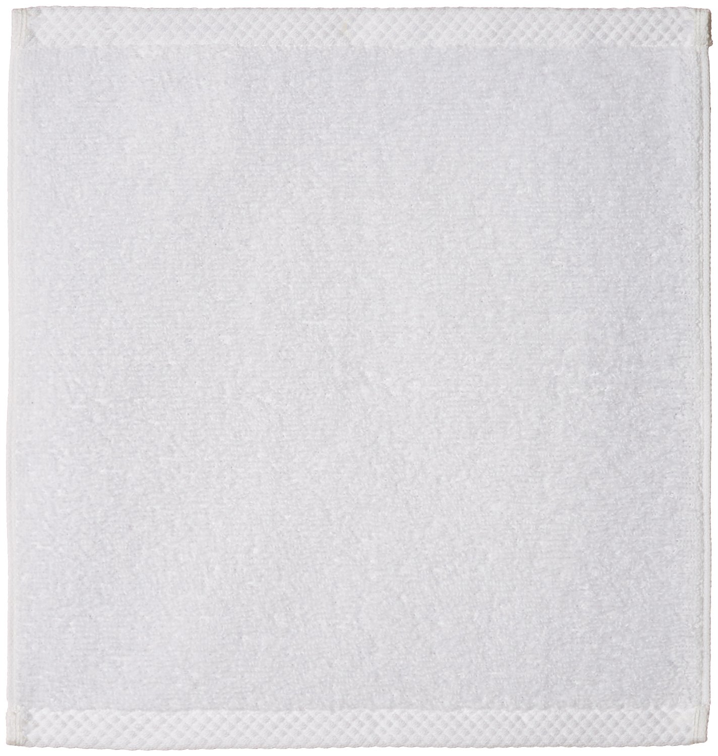 Amazon Basics Quick-Dry Washcloth 100% Cotton - 12-Pack, White