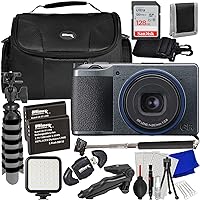 Ultimaxx Advanced Bundle + Ricoh GR IIIx Urban Edition Digital Camera + SanDisk 128GB Ultra SDXC Memory Card, 2X Replacement Batteries, LED Light Kit with Mounting Bracket & Much More (22pc Bundle)