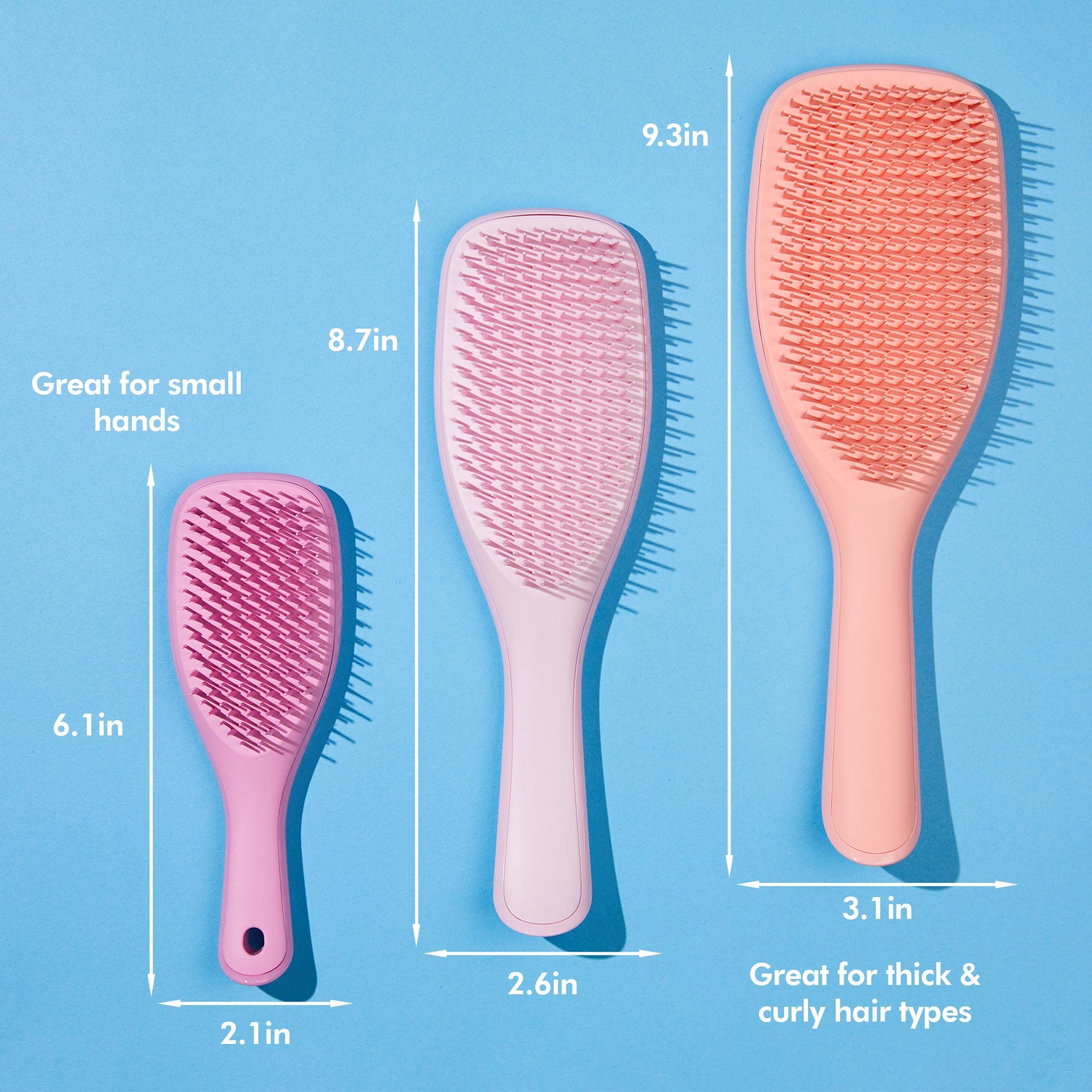 Mua Tangle Teezer | The Ultimate Detangler Hairbrush for Wet & Dry Hair |  For All Hair Types | Eliminates Knots & Reduces Breakage | Millennial Pink  trên Amazon Mỹ chính hãng 2023 | Fado