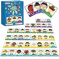 gisgfim Memory Matching Game Never Forget a Face Concentration Memory Matching Games