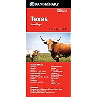 Rand McNally Easy to Read: Texas State Map Rand McNally Easy to Read: Texas State Map Map