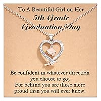 Graduation Gifts for Her 2024 Graduation Necklace for Women Girls, Grad Gifts for Granddaughter Daughter Best Friends Sister