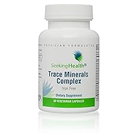 Seeking Health | Trace Minerals Complex | Trace Mineral Supplement | Includes Horsetail Extract | 30 Vegetarian Capsules