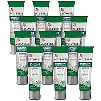 Vet's Best Enzymatic Dog Toothpaste - Teeth Cleaning and Fresh Breath Dental Care Gel - Vet Formulated - 3.5 oz Tubes (12 Pack)