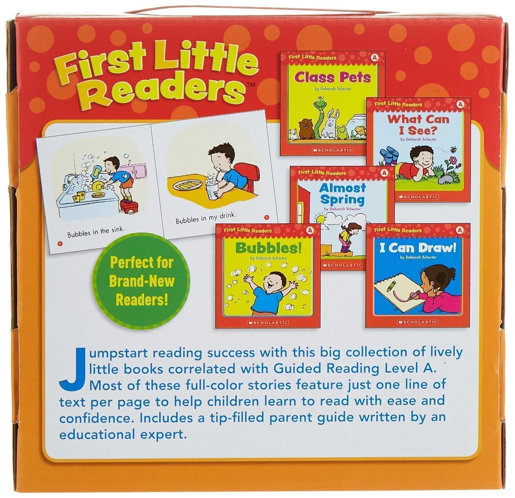 First Little Readers Parent Pack: Guided Reading Level A: 25 Irresistible Books That Are Just the Right Level for Beginning Readers