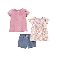 Simple Joys by Carter's baby-girls 3-piece Playwear SetPlaywear Set