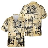 Vintage Life of an Architect Hawaiian Shirt S-5XL