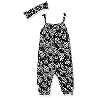 Calvin Klein Baby Girls 2 Pieces Jumpsuit SetBaby and Toddler Layette Set