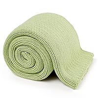 Knitted Weighted Blanket(Light Green 50