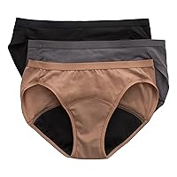 Hanes Women's Comfort, Period. Boyshorts Period Underwear, 3-pack