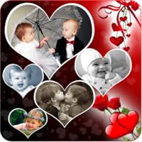 Valentine Day Collage Love