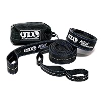 Atlas Suspension System - Tree Strap for Hammock - Accessories for Camping, Hiking, and Backpacking - Black/Royal