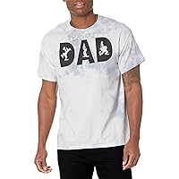 Disney Dad Characters Young Men's Short Sleeve Tee Shirt