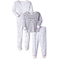 Just Born Girls' 3-Piece Pajama Set