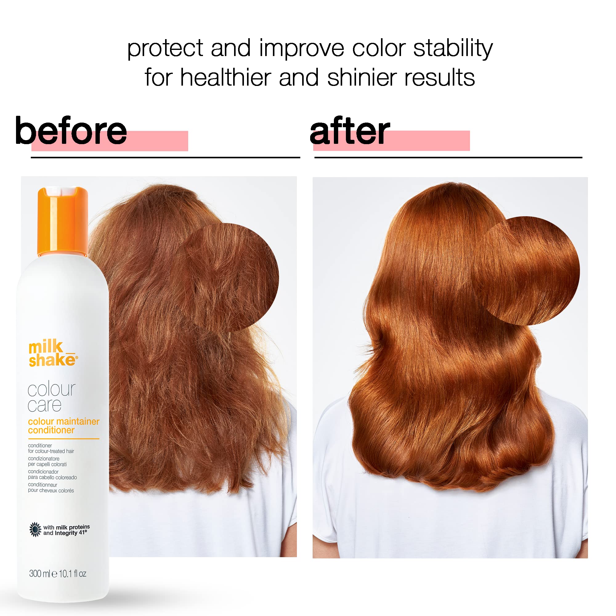 milk_shake Color Care Conditioner for Color Treated Hair - Hydrating and Protecting Color Maintainer Conditioner