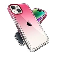 Speck Clear iPhone 14 & iPhone 13 Case - Drop Protection, Scratch Resistant Dual Layer Slim Phone Case for 6.1